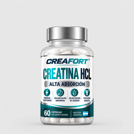 Creafort - Cápsulas de Creatina HCL